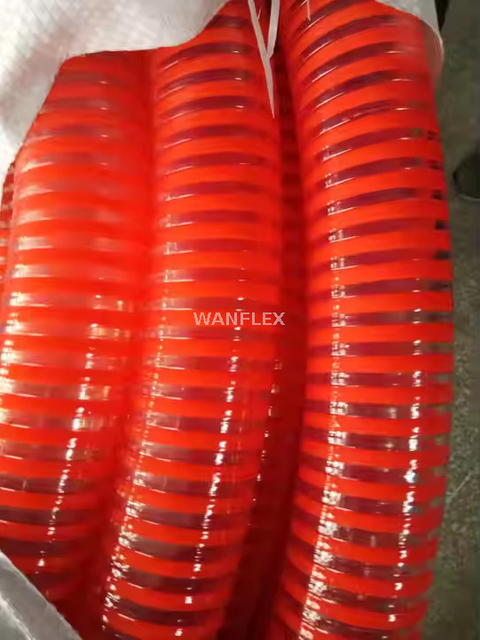 VISIBLE SPIRAL PVC WINE HOSE